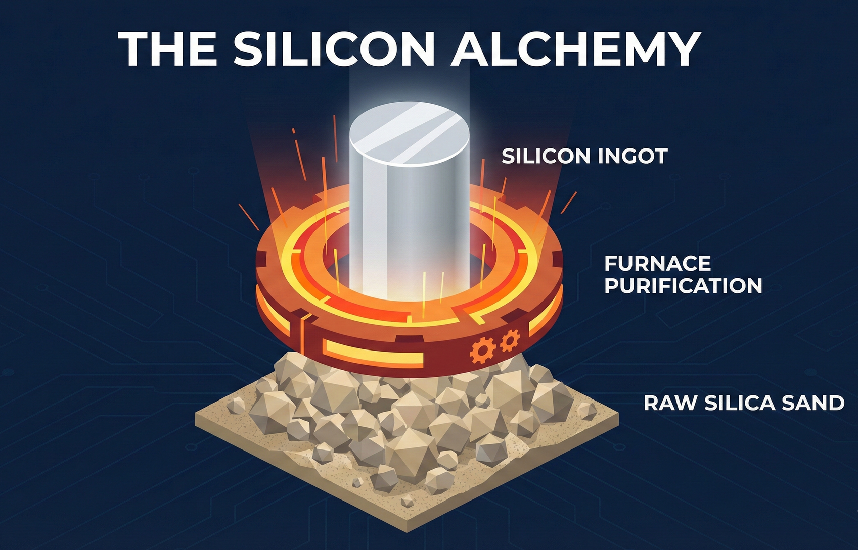 2-1-1 The Alchemy of Silicon Wafers — From Sand to 99.9999% Purity