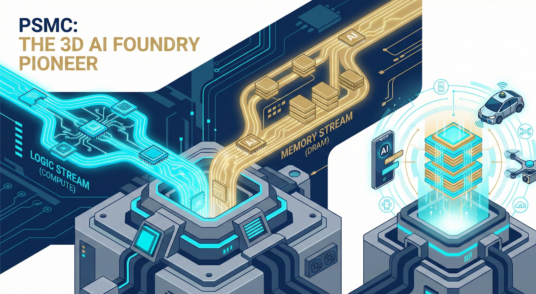 3-5-2 A Hybrid of Logic and Memory: Powerchip's Heterogeneous Integration Revolution