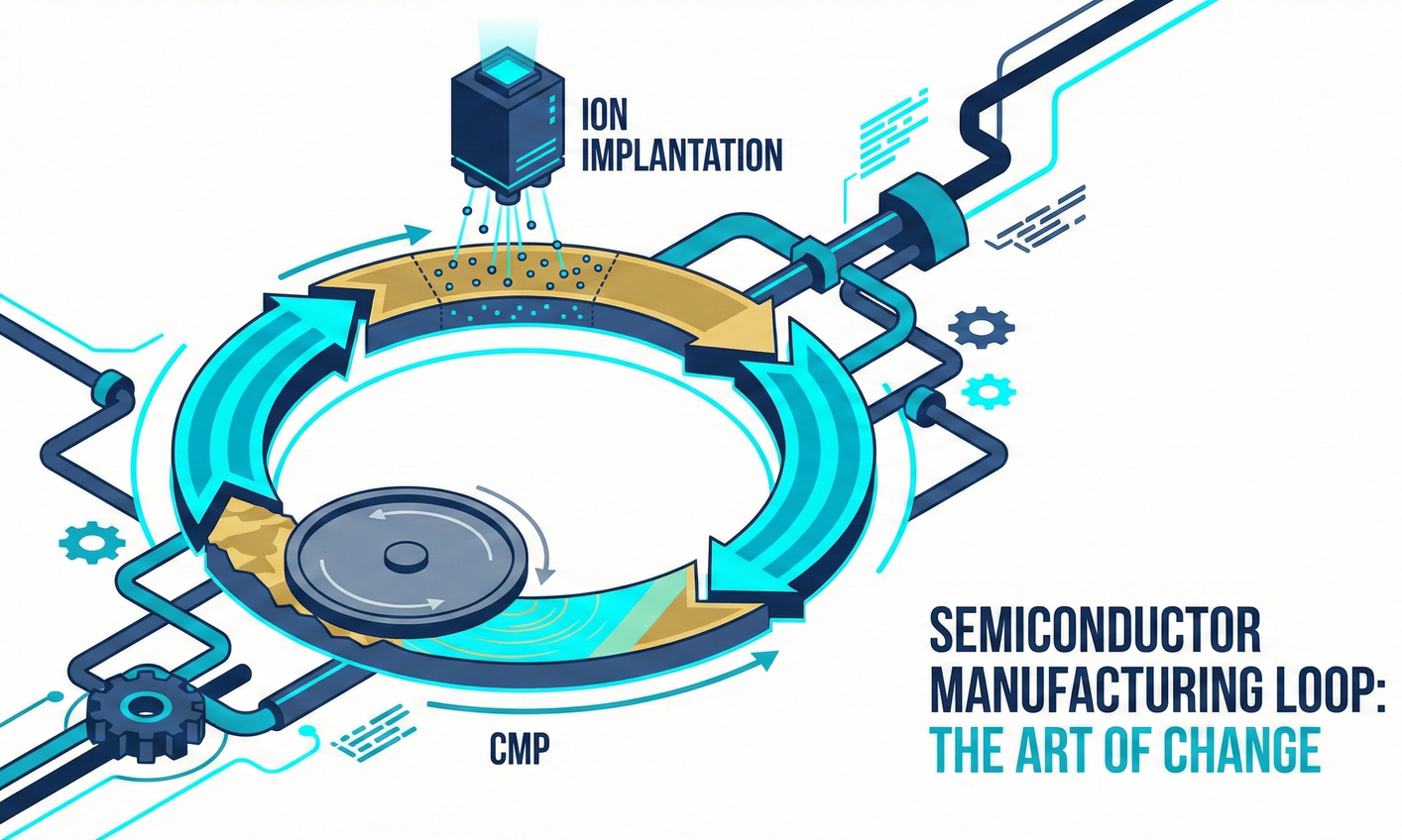 2-5-3 The Art of Change —— Ion Implantation and CMP Planarization