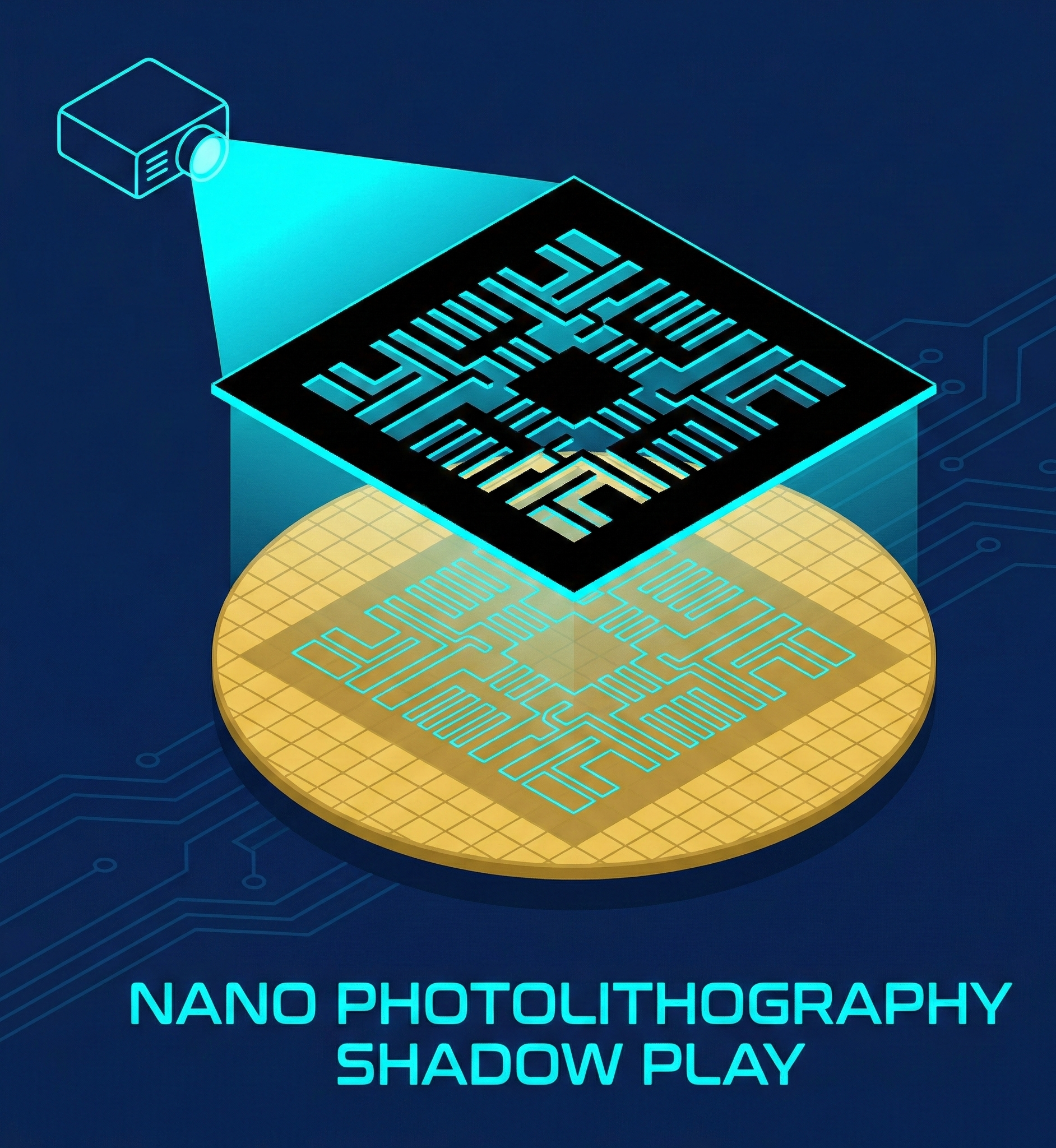 2-2-0 Photolithography in Plain Language: A Nanoscale 'Template Spray Painting' Game