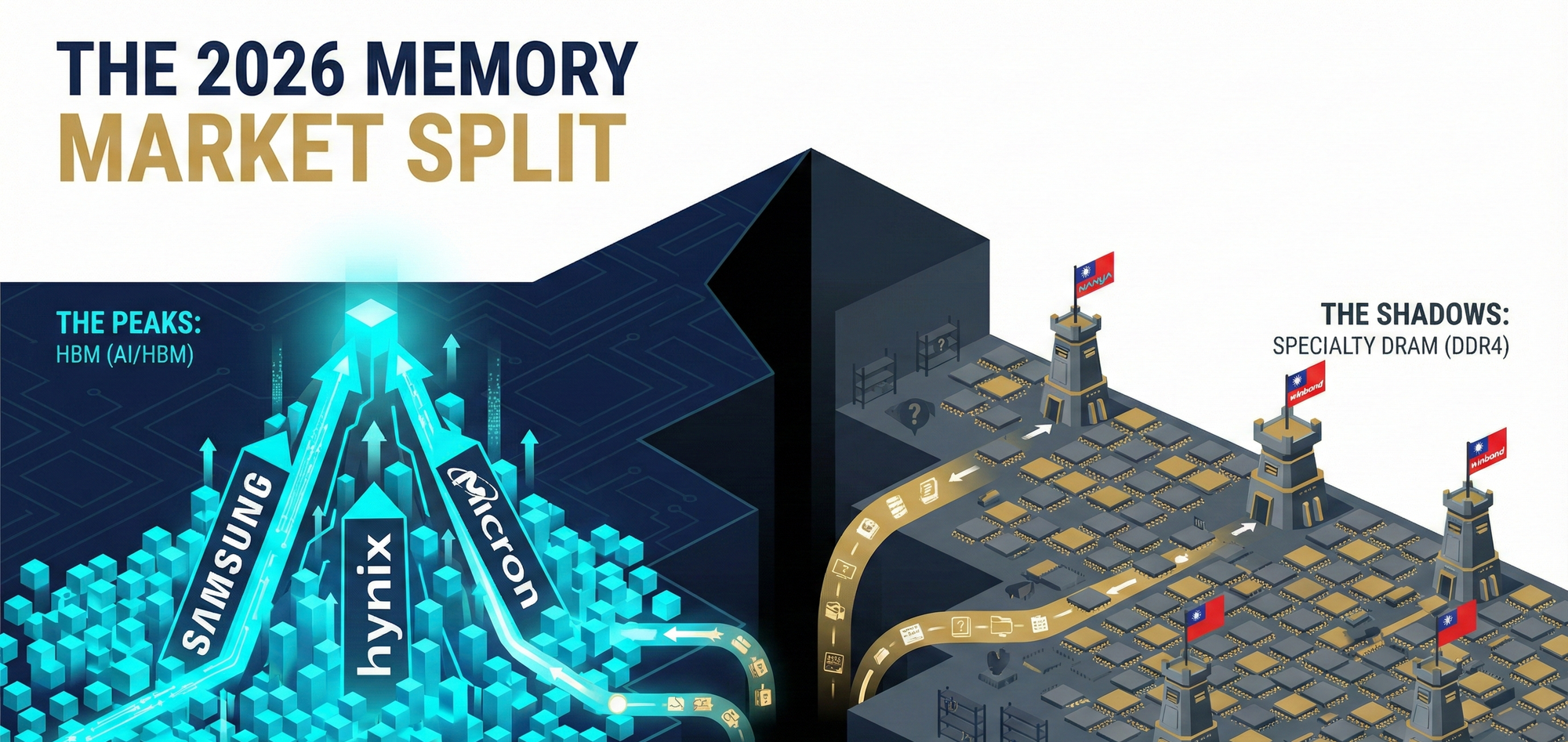 3-5-1 Avoiding the Giants' Battlefield — Winbond Electronics and Nanya Technology's Specialty DRAM Strategy